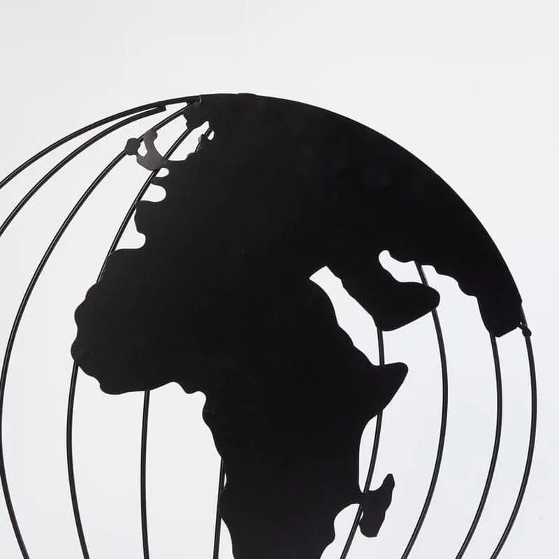 Globe Wander Metal Wall Accent media 3