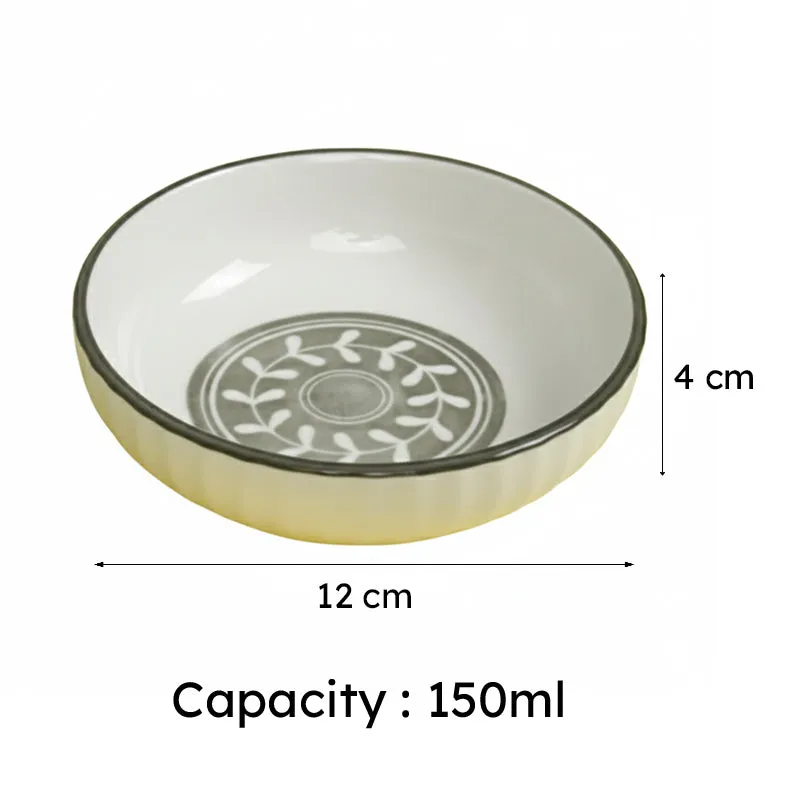 Rana Floral Bowl (150 ML Each) - Set Of Six media 7