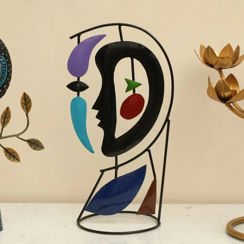 Cubist Form Showpiece - Set Of Two media 4
