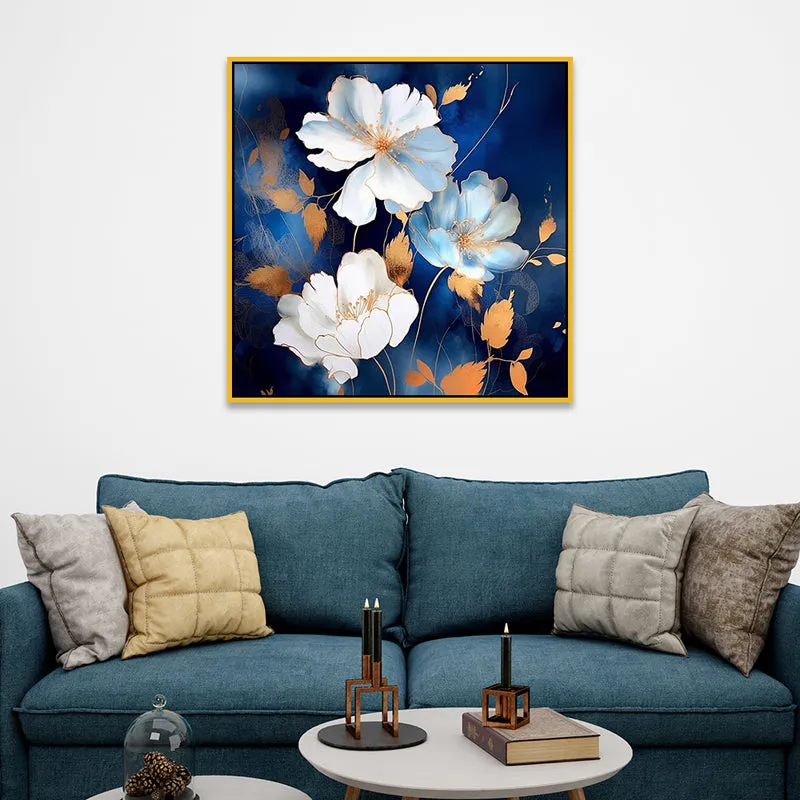 Flora Trio Canvas Wall Art With Frame media 4
