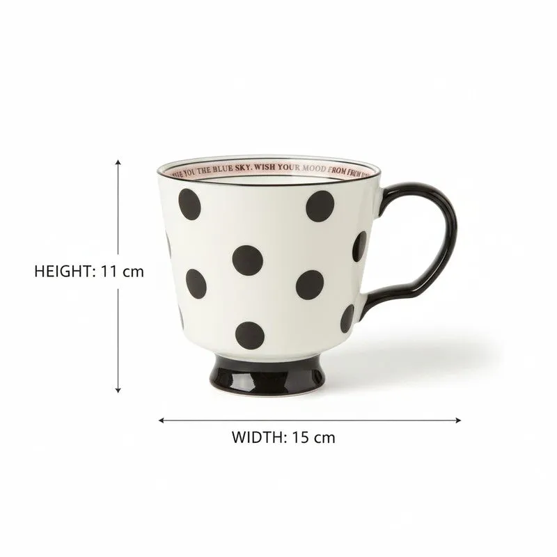 Urban Dots Brew Ceramic Coffee Mug - 450 mL media 6