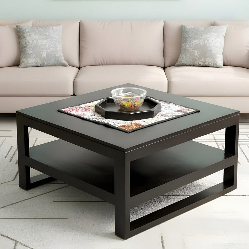 Erixon Sheesham Wooden Center Table - Taupe