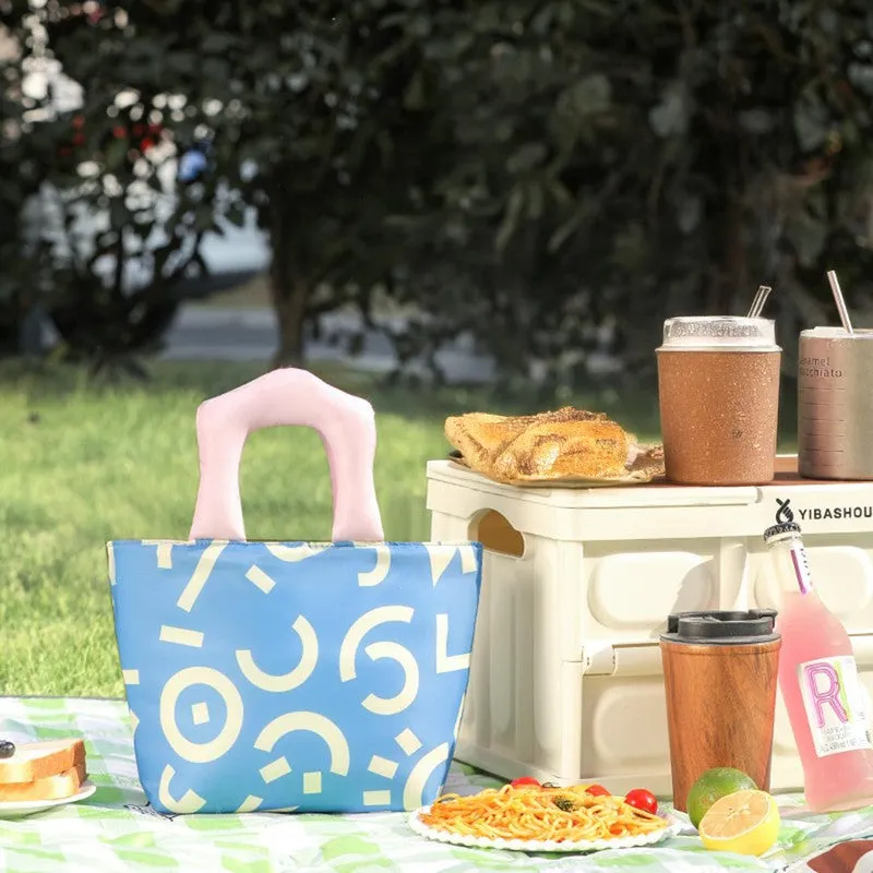 Aqua Art Lunch Bag - Blue media 7