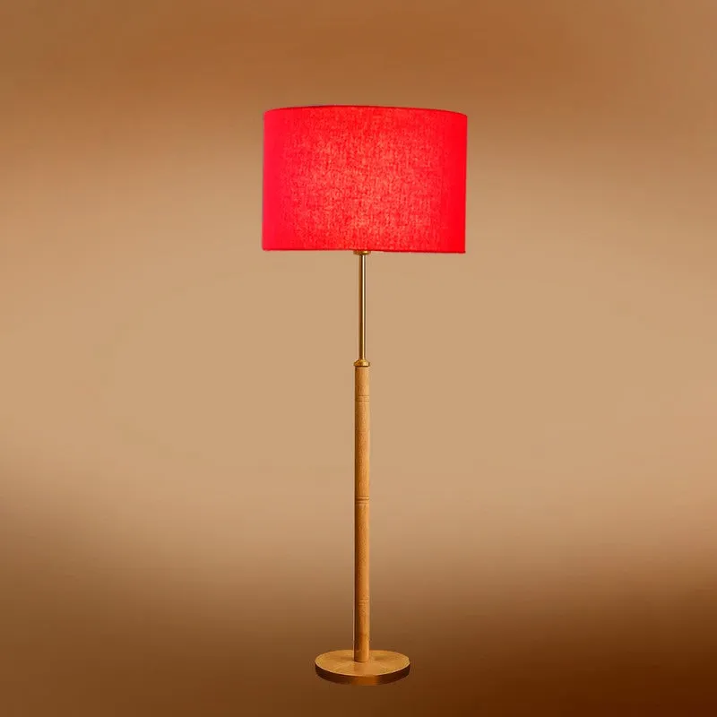 Twilight Wooden Floor Lamp - Red media 6
