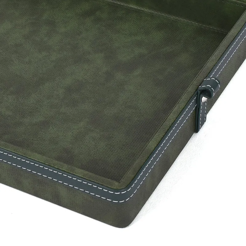 Elara Dote Serving Tray (Green) - Set Of Two media 7