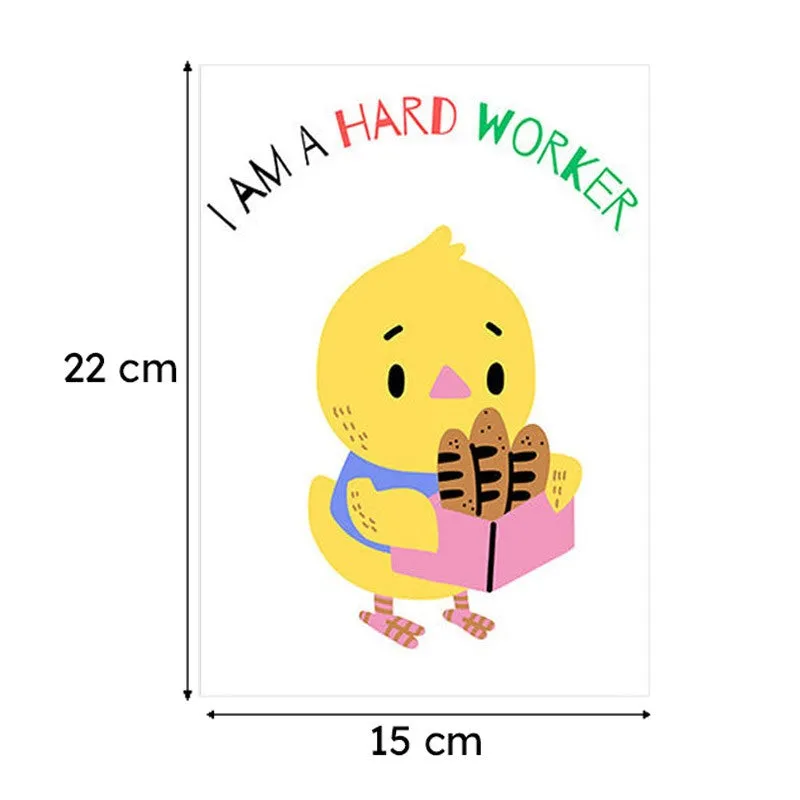 Cute Animal Affirmations Wall Poster - Set of Six media 6