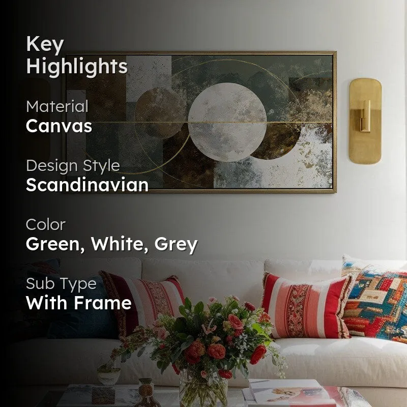 Moss Mosaic Canvas Wall Art media 2