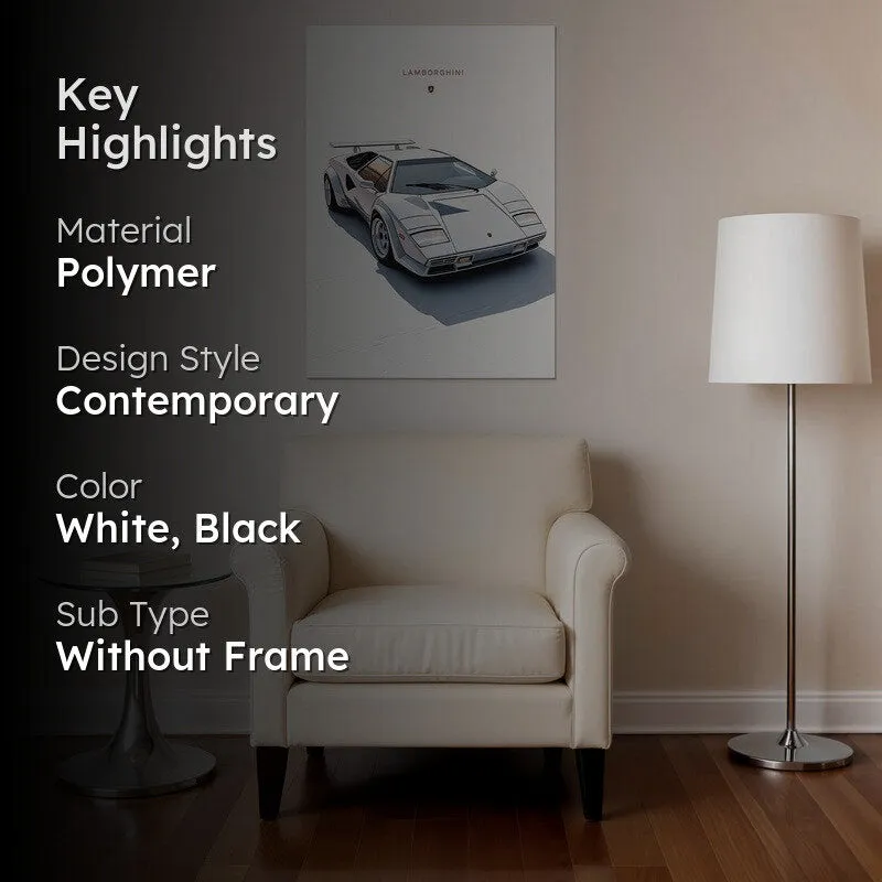 Lamborghini Dreamscape Wall Poster media 2