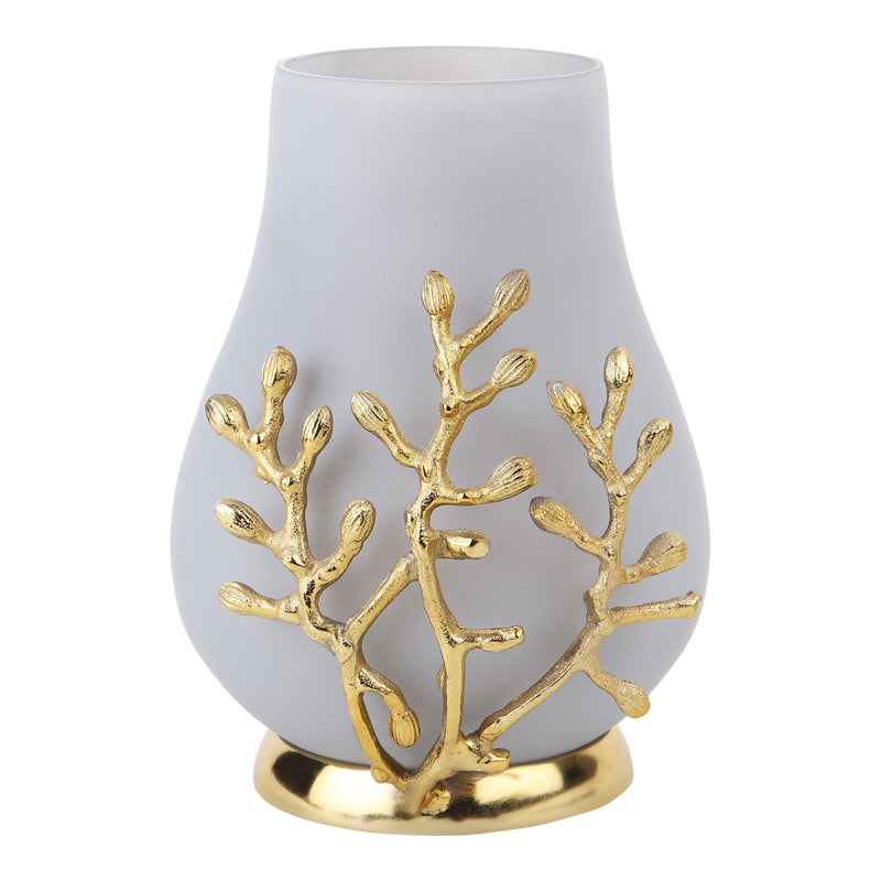 Roscoe Branched Glass Vase - Grey media 3