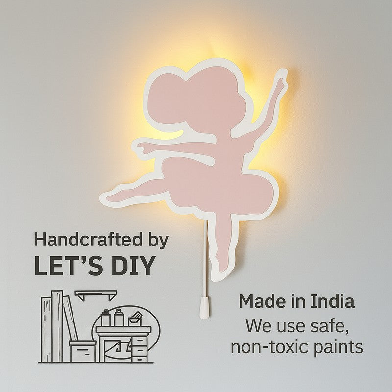 Twinkle Ballerina Battery Operated MDF Wall Lamp media 8