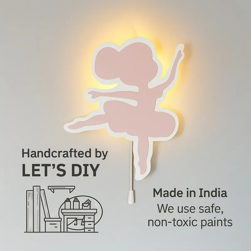 Twinkle Ballerina Battery Operated MDF Wall Lamp media 8
