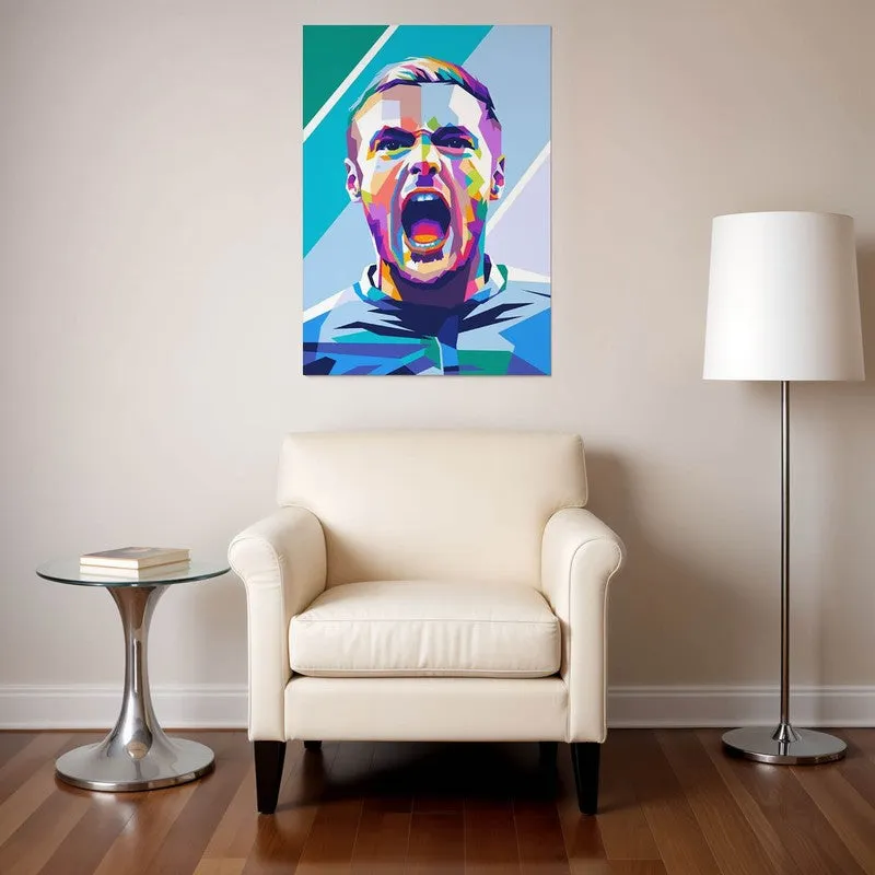 Vibrant Echo Wall Poster media 1