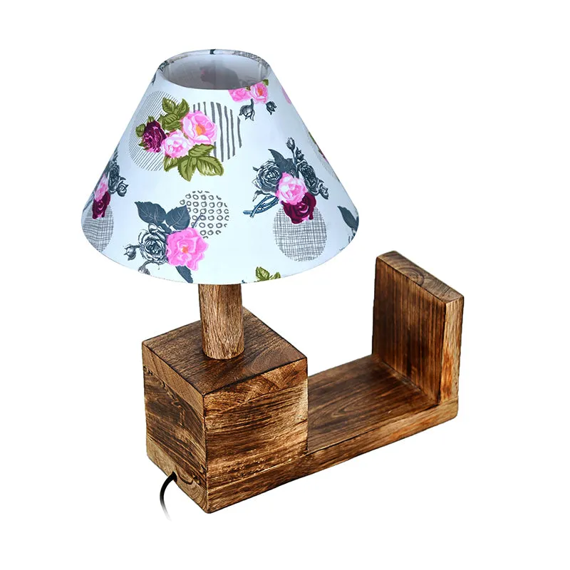 Sentry Rosa Fabric Table Lamp - Multicolor media 4