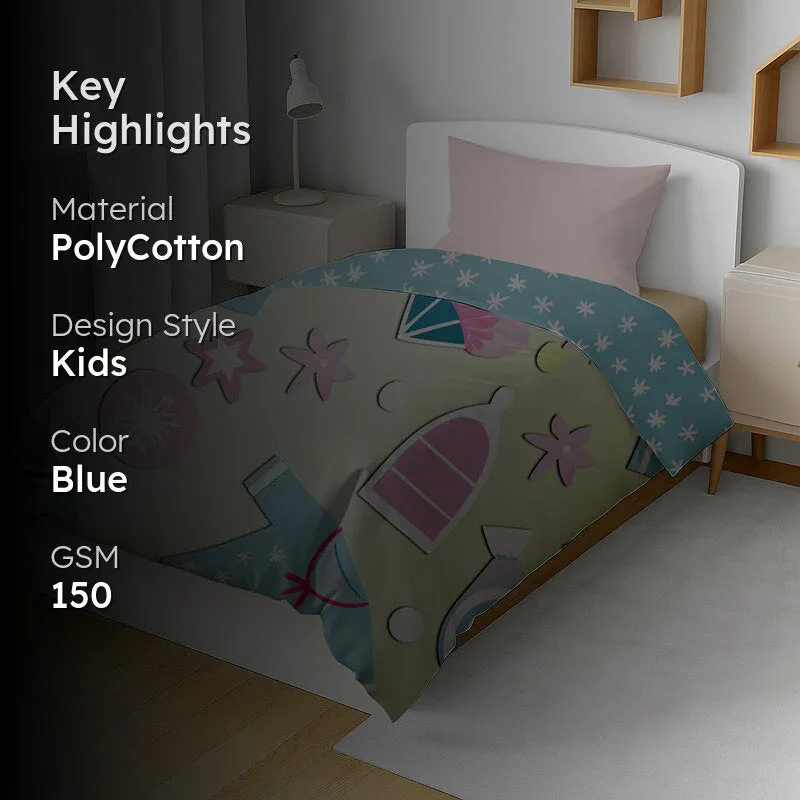 Cozy Cradle PolyCotton Quilt - 150 GSM media 2