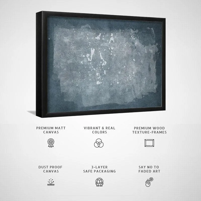 Abstract Dandy Canvas Wall Painting - Black Frame media 5