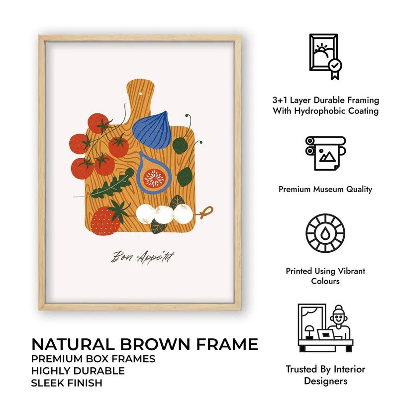 Kitchen Banquet Archival Canvas Wall Art - Brown media 11