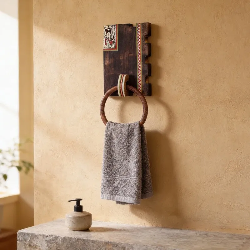 Tribal Melody Towel Hanger media 1