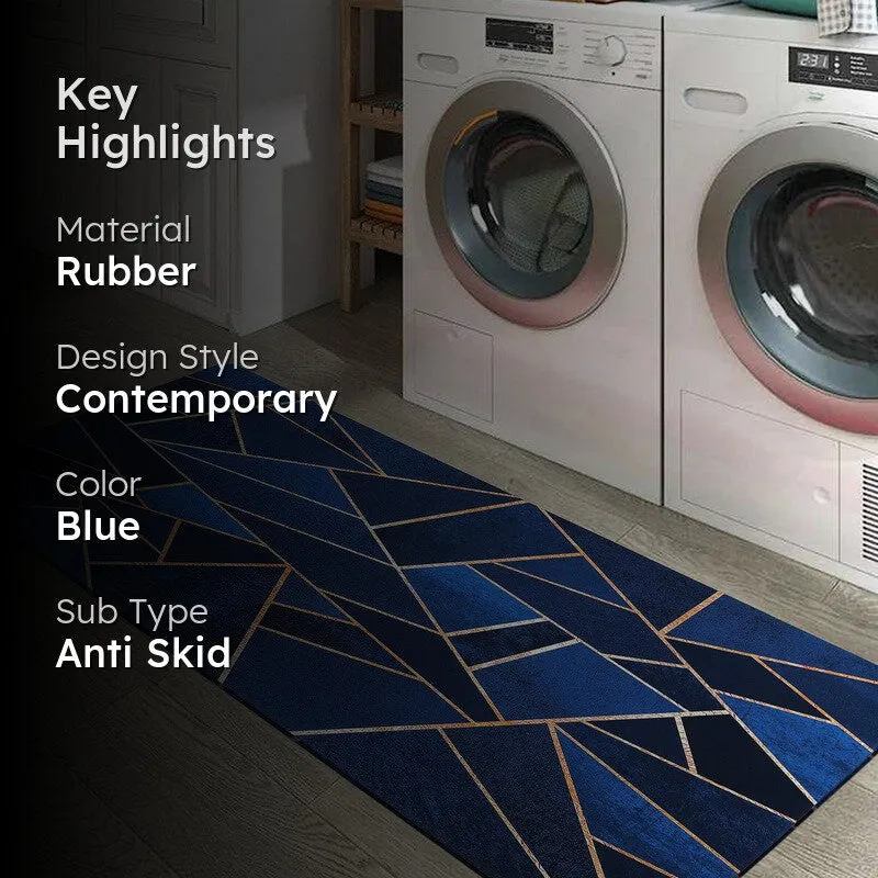 Velquira Anti Skid Rubber Runner Rug media 2