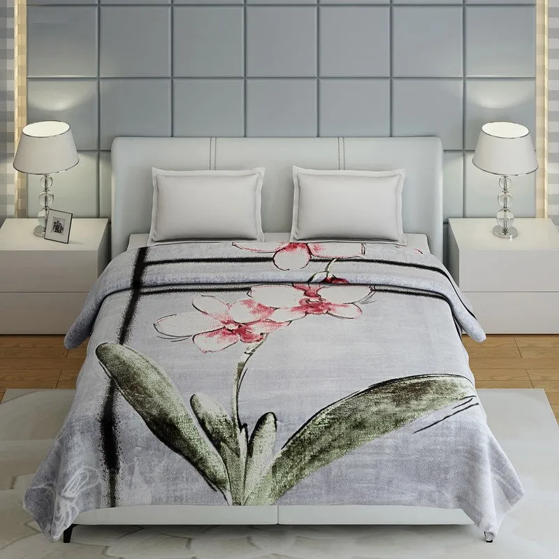 Monte Carlo Floral Serenity Blanket - 947 GSM media 3