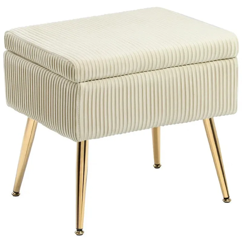 Kylen Softiq Ottoman - Beige media 4