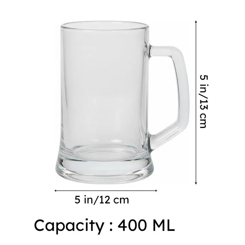 Hawthorne Beer Mug (400 ML) - Set Of Four media 7