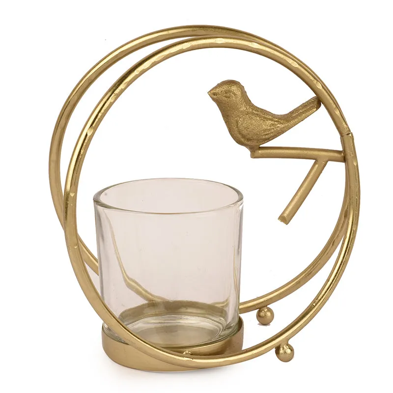 Bird In Frame Candle Holder media 4