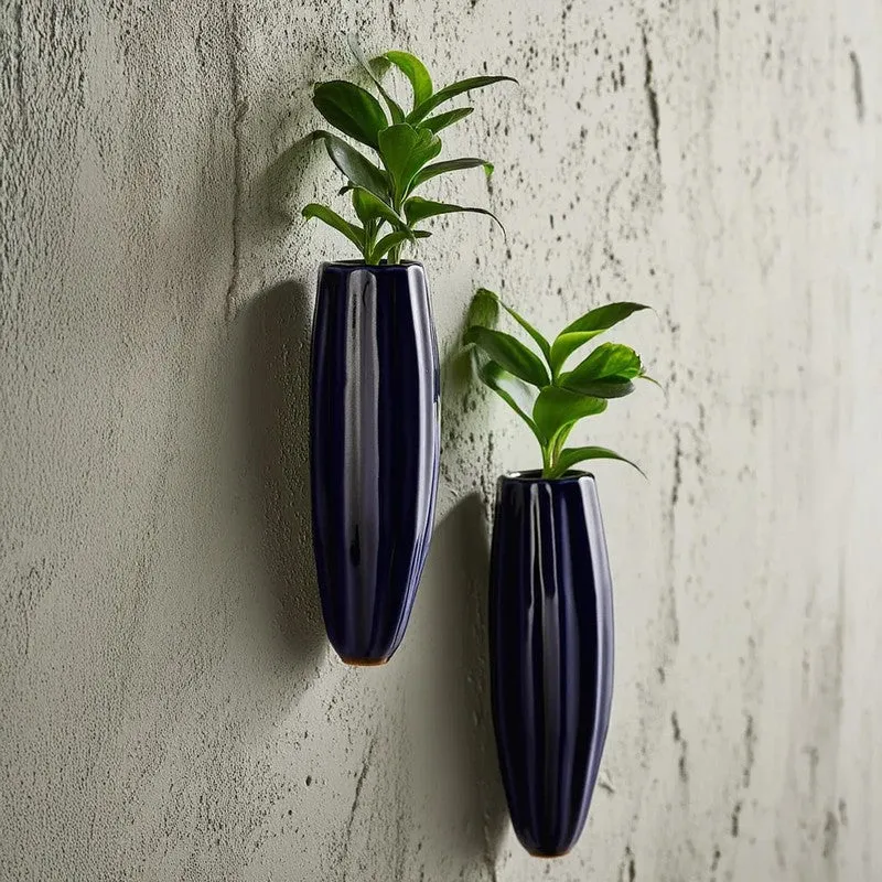 Yloria Pots & Planters (Blue) - Set Of Two media 3