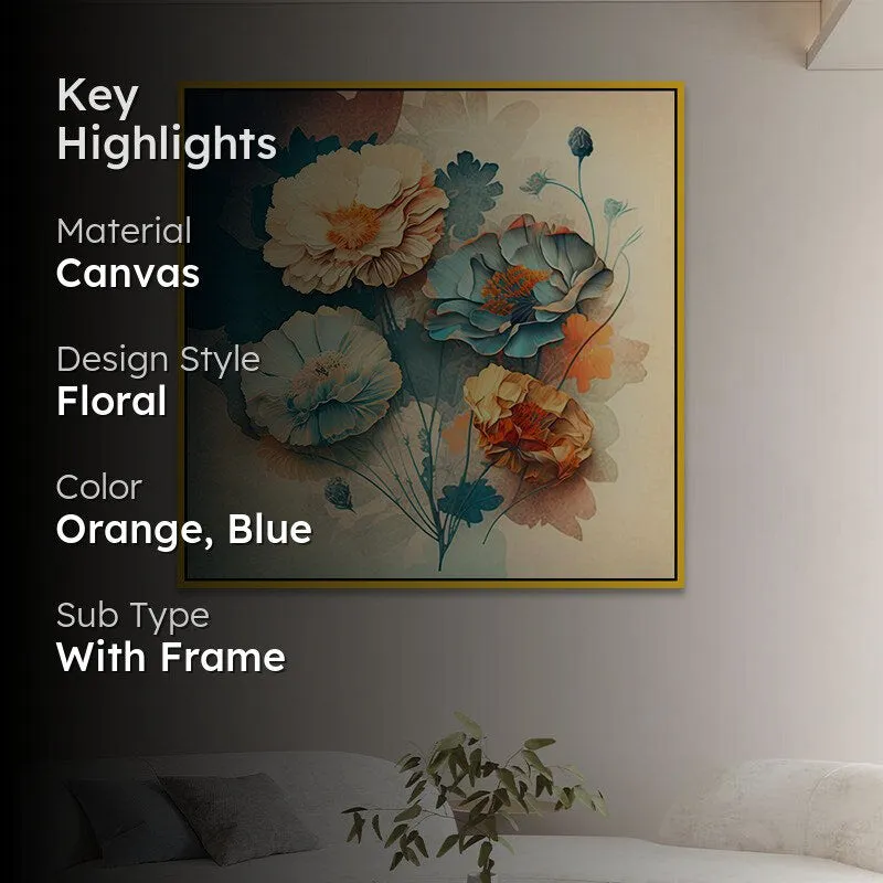 Colorful Spring Floral Wall Painting media 2