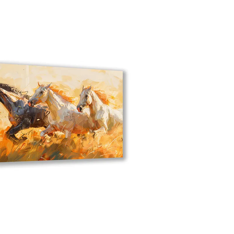 Galloping Triad Wall Art media 5