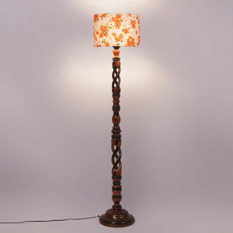 SlateRay Floor Lamp I (Floral) media 5