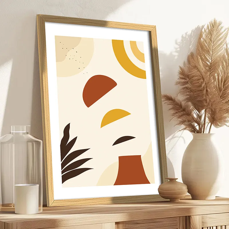 Abstract Autumn Wall Art media 1