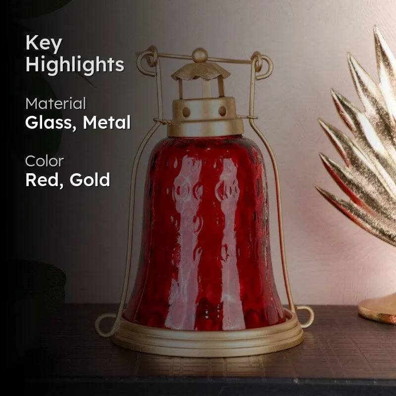 Bell Glow Lantern - Red media 2