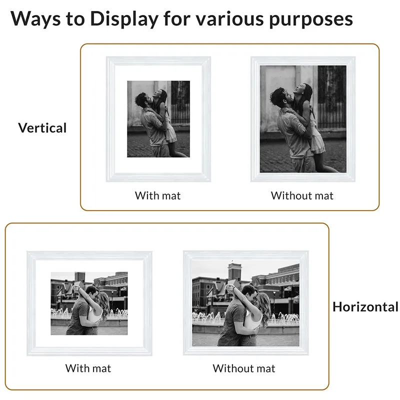 Troy Lite Photo Frame (White) - Set Of Four media 5