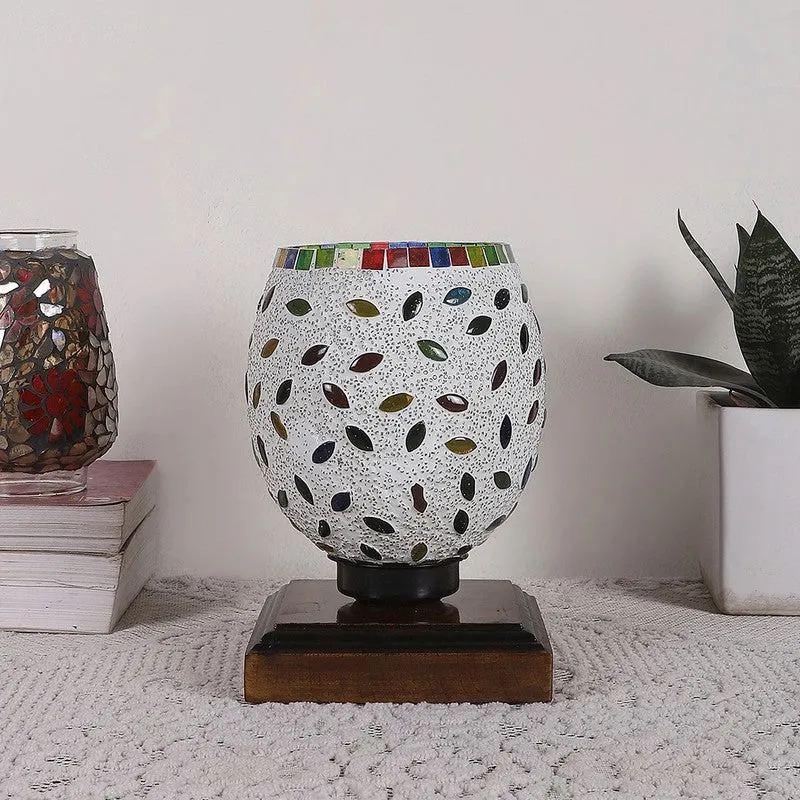 Coloria Mosaic Glass Table Lamp - Multicolor media 4