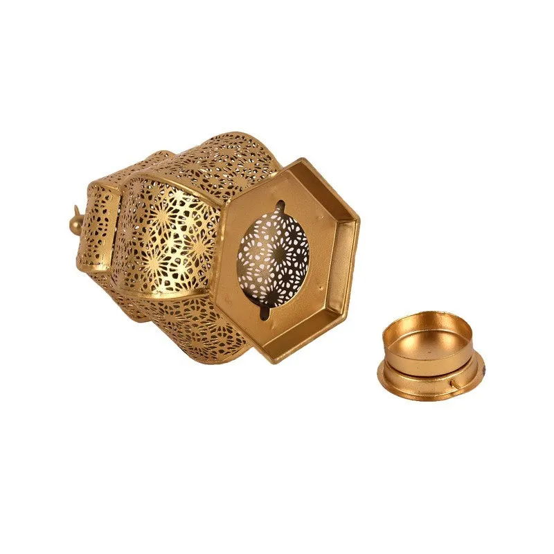 AuraFlicker Versatile Candle Holders (Gold) - Set Of Two media 6