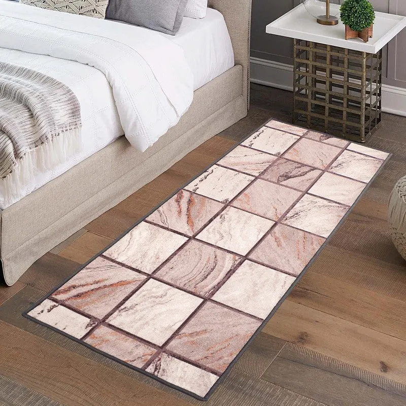 Mosaic Nylon Runner Rug media 3
