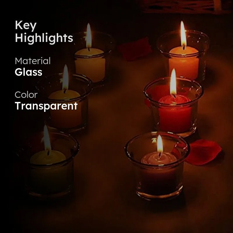 Uthena Tealight Candle Holder - Set Of Six media 2