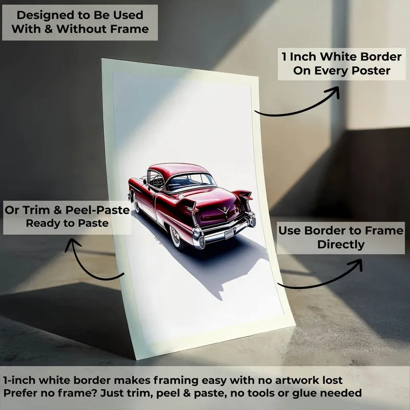 Crimson Cruiser Wall Poster media 9