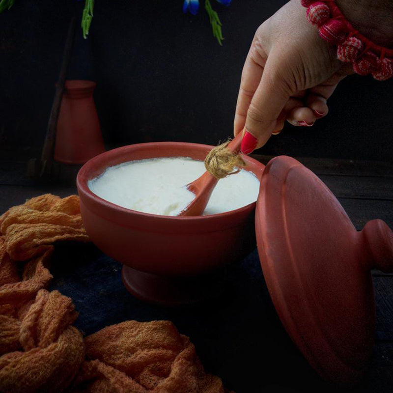 Sunbaked Terracotta Serving Bowl - 2000 mL media 7