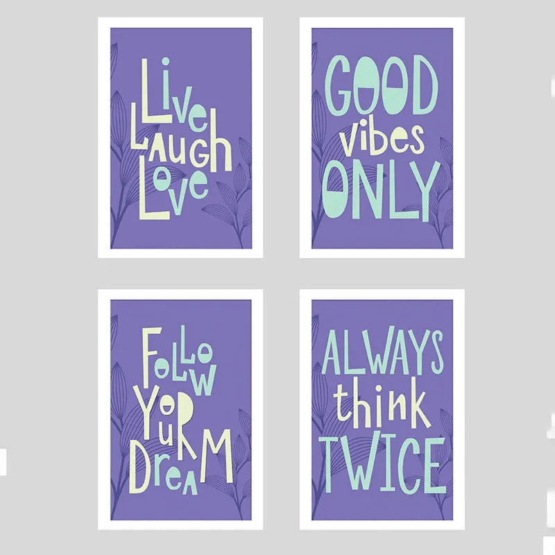 Three L's Of Life Wall Art - Set Of Six media 1
