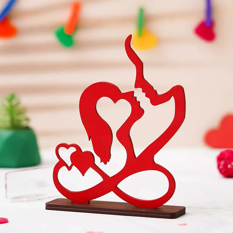 Velvet Romance Valentine's Showpiece media 3