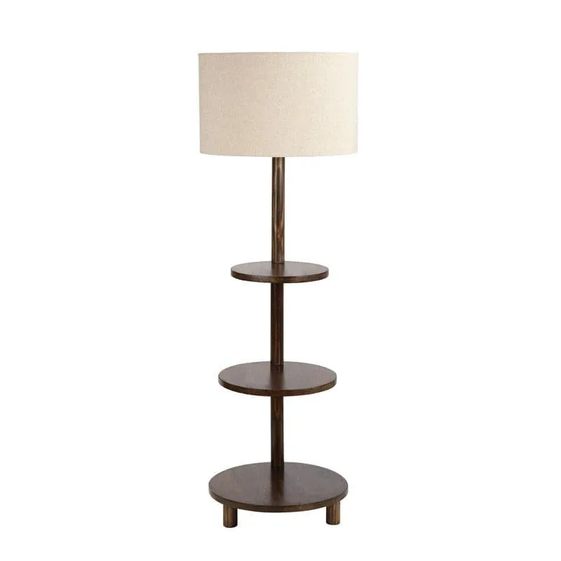 Davina Runa Floor Lamp With Shelf media 4