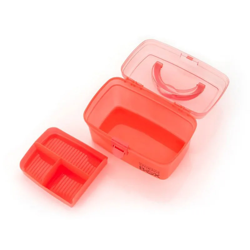 CarrySafe Plastic Storage Box - Pink media 5