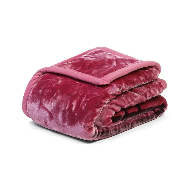 Monte Carlo Azure Dreamscape Blanket (Pink)- 950 GSM media 5