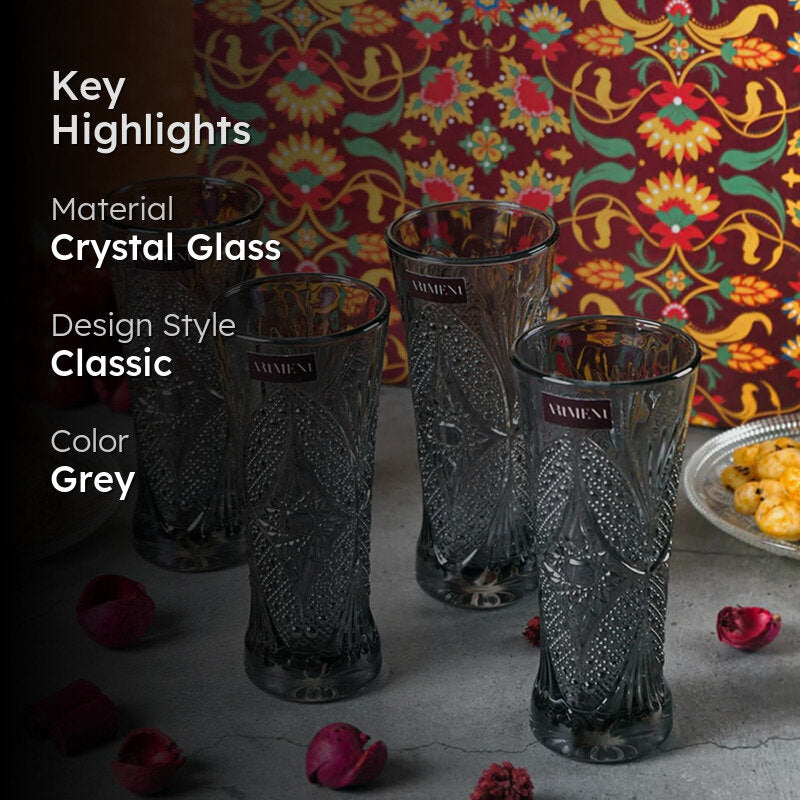 Marquise Glass (200 ml ) - Set Of Four media 2