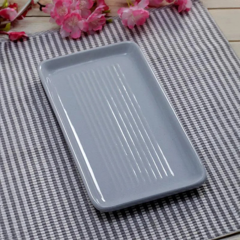 Vantera Blue Ceramic Mug And Tray (220 ML) - Three Piece Set media 3