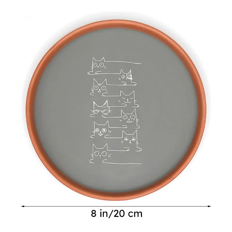 Paw Pause Terracotta Wall Plate media 6