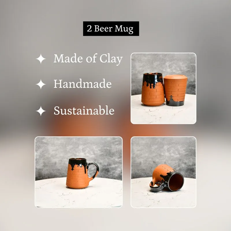 Timeless Terracotta Coffee Mug (600 mL Each) - Set Of Two media 7