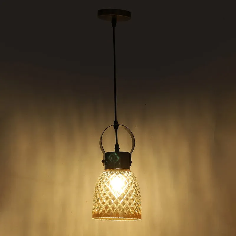 Crystal Weave Glass Ceiling Lamp media 7