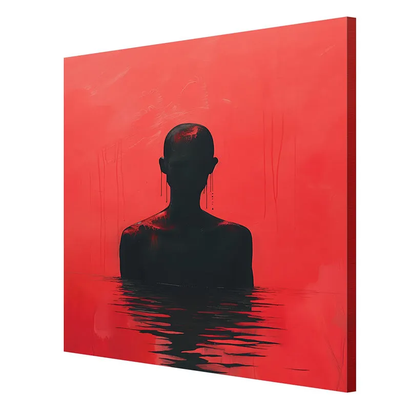 Back Silhouette Art Wall Painting media 6
